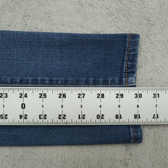 International Concepts Jeans Women's Size 8 Blue Low-Rise Skinny 30" Inseam - Picture 3 of 14